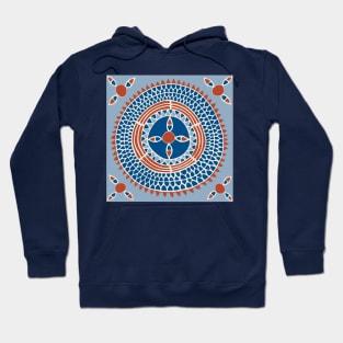 African Tribal Sunflowers Hoodie